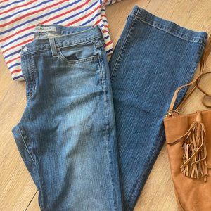 GAP | Long & Lean Stretch Blue Jeans | 10 LONG